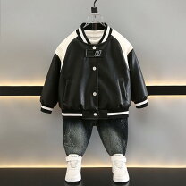 楽天市場】スタジャン レザー（キッズファッション｜キッズ・ベビー 