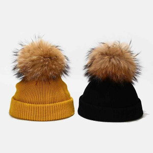 ニット帽 キッズ ベビー 男の子 女の子 リアルファーポンポン付き 防寒 保温 暖かい 耳あて付き 毛糸 かわいい シンプル 秋冬 アウトドア 通園 通学 お出かけ 普段使い 豊富なカラー展開 ニ