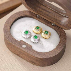 ピアス レディース シルバー925 ゴールドカラー シルバーカラー グリーン翡翠 レトロ 上品 高級感 幾何学 スクエア ラウンド エレガント アンティーク風 オフィス カジュアル 普段使い ジュ