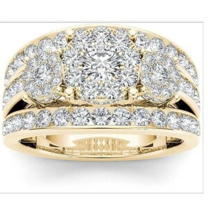 指輪 カップルリング ペアリング 恋人 男女兼用 合金 ゴールド 金メッキ加工 ジルコニア 幾何学デザイン ファッション アクセサリー 普段使い おしゃれ カジュアル アニバーサリー 記念日