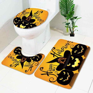 シャワーカーテン ハロウィン お化けかぼちゃ デザイン 欧米 アメリカン デジタルプリント ポリエステル バスルーム 浴室 バスカーテン 間仕切り タペストリー 壁掛け おしゃれ かわいい