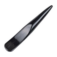 かっさ 天然水牛角 黒水牛 半月型 フラットヘッド ツボ押し 経絡マッサージ 筋膜リリース 美容 足裏 顔 …
