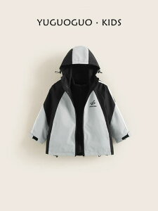 キッズ 女の子 ウインドブレーカー ジャケット ブルゾン フード付き パーカー 切り替え 配色 長袖 ショート丈 ジップアップ 春夏 カジュアル スポーツ かわいい おしゃれ 通学 普段使い ポリ