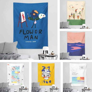 タペストリー ビーチタオル 壁掛け ウォールデコレーション デジタルプリント 縦型 油絵 風景画 アート ポリエステル ウォッシャブル リビング 寝室 インテリア 背景布 間仕切り おしゃれ