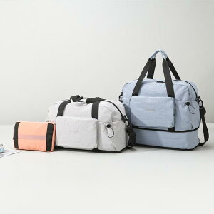 バッグ 男女兼用 折りたたみ式 拡張機能付き トラベル ボストン 大容量 乾湿分離 ジム スポーツ ヨガ ダンス 旅行鞄 肩掛け 斜め掛け 軽量 防水 コンパクト収納 オックスフォード生地