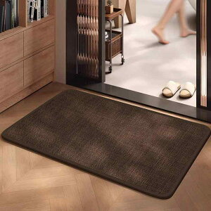 バスマット 亜麻 珪藻土 吸水 速乾 滑り止め 浴室 玄関 家庭用 足拭きマット 洗える 丸洗い 四角形 ゴム底 モダン シンプル 無地
