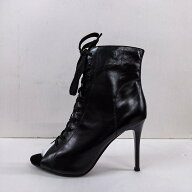 ダンスシューズ 大人用 男女兼用 本革 レザー ジャズダンス モダン ラテン 練習用 発表会 ハイヒール パ…