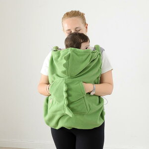 抱っこ紐ケープ ベビー 秋冬 防寒 防風 多機能 ポンチョ 前抱き対応 ヒップシート ベビーカー ブランケット アウター コットン 無地 新生児 グリーン カーキ