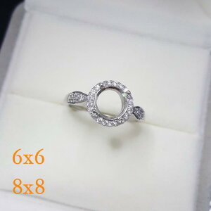 O S925 Vo[ AbTiCg Eh J{V O TCY߉\ t[TCY  nhCh  Ő ʐ DIYp(x2)