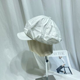 ベレー帽 男女兼用 メンズ レディース デニム キャスケット ウォッシュ加工 レトロ ヴィンテージ 和風 小顔効果 春秋 コットン 綿 UVカット 通気性 日よけ 防風 カジュアル ファッション小物 白 黒 デニムブルー