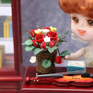 �h�[���n�E�X�p �~�j�`���A 1/12�X�P�[�� �Ƌ� �K�[�f�� ���r���O ���� �u�� �t�����[�A�����W�����g ���b�h���[�Y �Ԃ��o�� ������ ���� �C���e���A �R���N�V���� �f�B�X�v���C �G�� ����