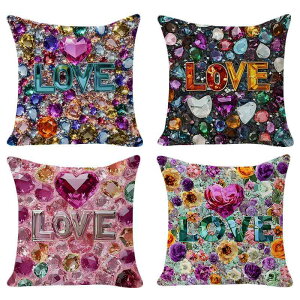 �N�b�V�����J�o�[ �o�����^�C�� �M�t�g �v���[���g �W���R�j�A �n�[�g�� LOVE�f�U�C�� �Жʃv�����g �t���[�X �ӂ�ӂ� �\�t�@ ���r���O �x�b�h���[���p �k���� �������p