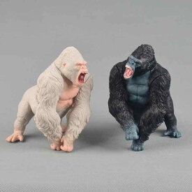 おもちゃ キッズ 男の子 フィギュア ゴリラ リアル 動物 玩具 可動式 飾り 置物 プレゼント