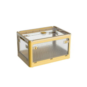 \先着順クーポン/ 収納ボックス 折りたたみ ふた付き 前開き 大容量 屋外 かわいい 収納ケース 蓋付き 中身が見える 車 プラスチック 小物 1段 おしゃれ インテリア 衣類ケース コンテナケ