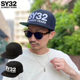 SY32 by SWEET YEARS 3Dロゴ スナップバック キャップ CAP 正規取扱い メンズ レディース ブランド LOGO SNAPBACK CAP