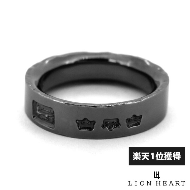 楽天市場】ライオンハート フラット ヒット リング シルバー925