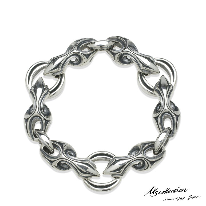 楽天市場 エムズコレクション アーバン トライバル シルバー ブレスレット シルバー925 メンズ ブランド Wayng