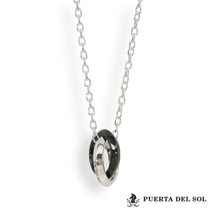 楽天市場】プエルタデルソル PUERTA DEL SOL ダブルリング ネックレス 