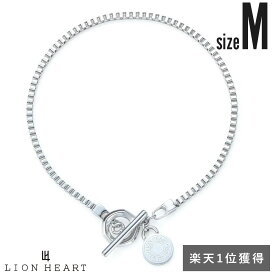 ライオンハート ベネチアン チェーンブレスレット サージカルステンレス シルバー ベネチアンチェーン ブレスレット チェーン メンズ ブランド LION HEART