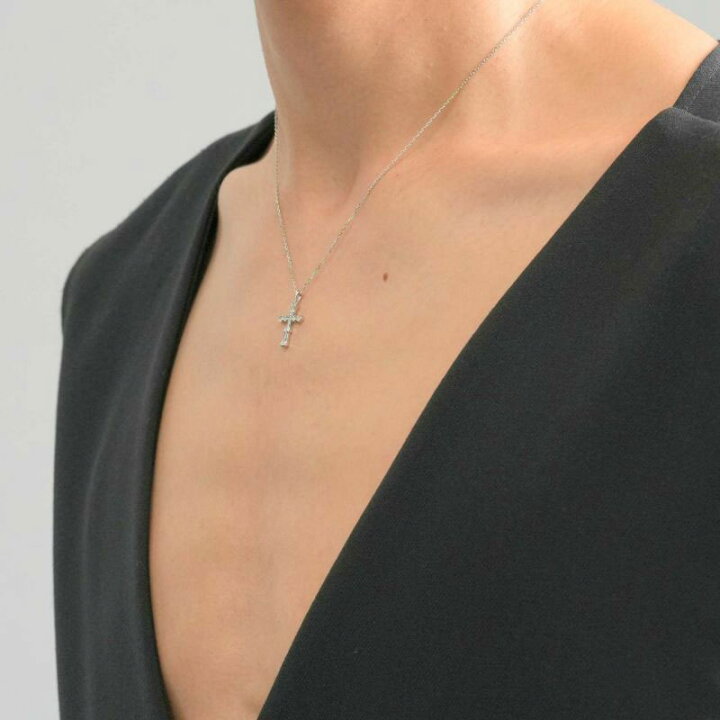 楽天市場 ライオンハート ヴィクトリアンクロス プチネックレス プラチナ 十字架 メンズ ブランド Lion Heart Wayng