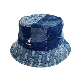 カンゴール KANGOL デニム マッシュアップ バケットハット ベルハット パッチワーク Denim Mashup Bucket 正規取扱い メンズ レディース ブランド