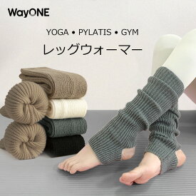 レッグウォーマー ヨガソックス ヨガ ピラティス 靴下 ジム トレーニング 宅トレ ルーズソックス ヨガ用靴下 WAYONE