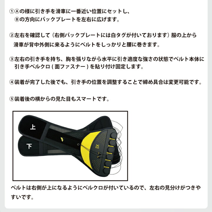 楽天市場】腰用サポーター リンクス クロスバイス X-VISE コルセット 