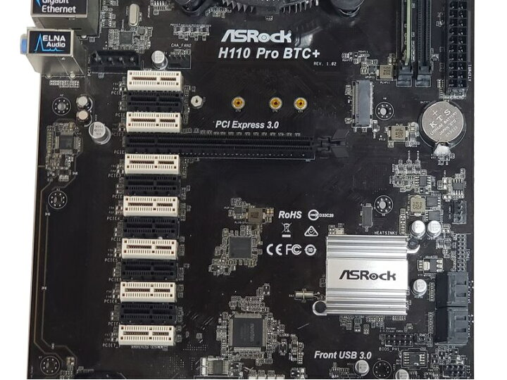 楽天市場】H110 Pro BTC+ ASRock マイニング向けマザー Celeron G3930 