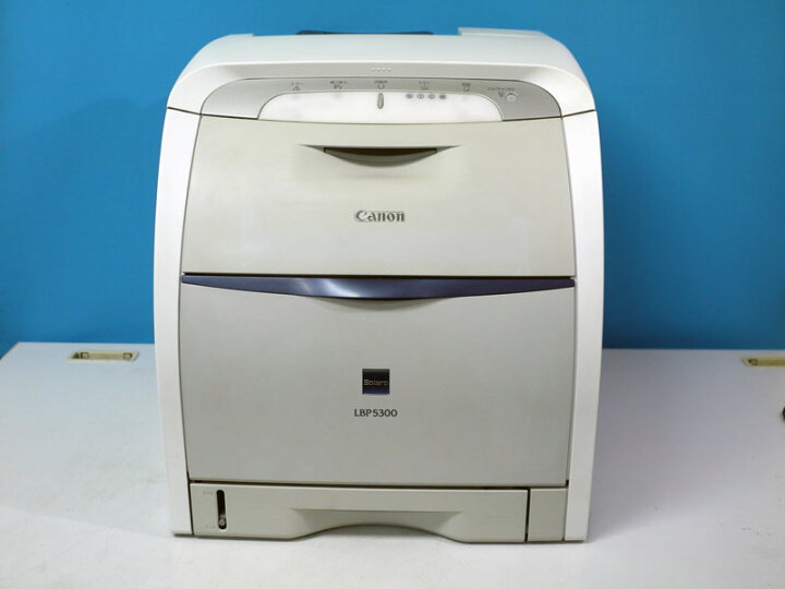 楽天市場】Canon Satera LBP5300 A4カラーレーザープリンター 約50枚 