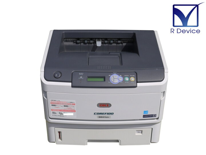 楽天市場】B841dn OKI COREFIDO A3モノクロレーザープリンタ 約2.7万枚 
