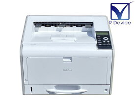 【使用わずか！】RICOH SP 6420 A3モノクロレーザープリンタ 1,200dpi 高解像度/高速モデル 両面印刷対応 約2,500枚【中古】