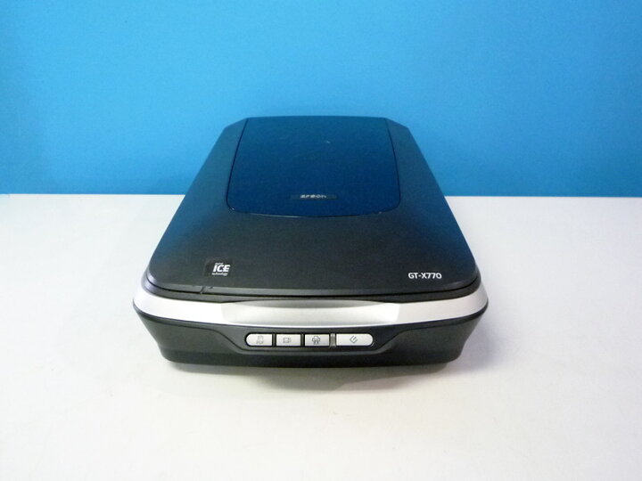 楽天市場】GT-X770 EPSON Colorio A4フラットヘッドスキャナー 【中古 