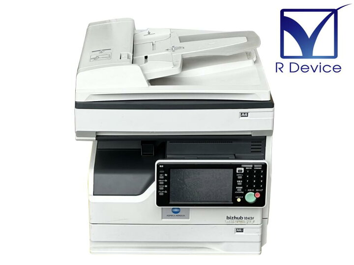 楽天市場】コニカミノルタ bizhub 1843f A3モノクロレーザービジネス 