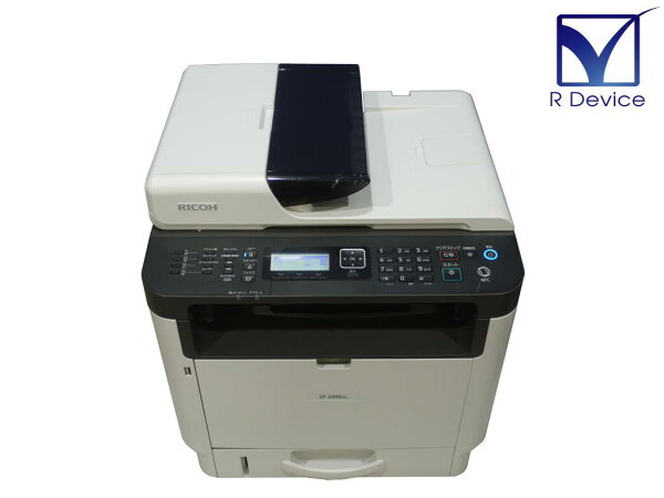 【使用少な目！】RICOH SP 2300SFL A4モノクロレーザー複合機 コピー/プリンタ/スキャナ/FAX 約6,500枚【中古】