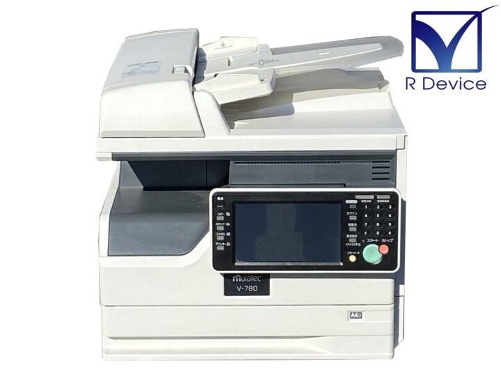 楽天市場】muratec ムラテック V-780 A3送信/B4受信対応 モノクロ 