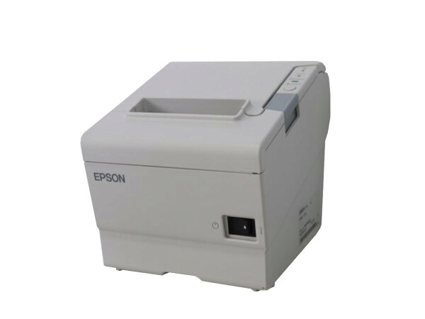 EPSON TM-T88V(TM885E491) 80mmサーマルレシートプリンタ LANインターフェイス 【中古】