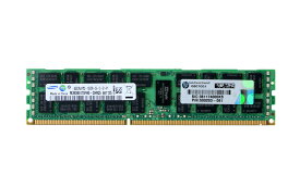 500203-061 HP 4GB DDR3-1333 PC3-10600R ECC Registered 1.5V 240pin Samsung M393B5170FH0-CH9Q5【中古】