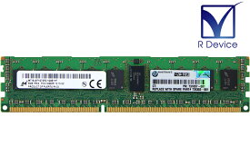 735303-001 Hewlett-Packard Company 8GB DDR3-1866 PC3-14900R ECC Registered 1.5V 240-Pin Micron Technology MT18JSF1G72PZ-1G9E1HF【中古メモリ】