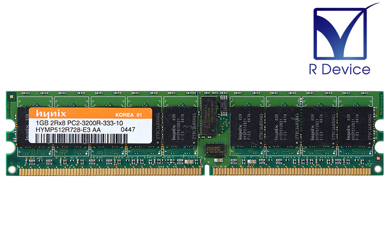 メーカー: SK hynix Inc. HYMP512R728-E3 AA SK hynix 1GB DDR2-400 PC2-3200R ECC Registered 1.8V 240pin