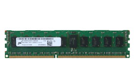 MT18KSF51272PZ-1G6K2HE Micron Technology 4GB PC-12800R DDR3-1600 Registered ECC 1.35V 240pin【中古】