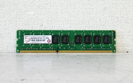 Transcend Technologies 4GB DDR3 1333 ECC DIMM CL9 サーバー/ワークステーション用メモリ【中古】