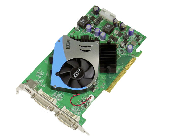 楽天市場】ELSA GLADIAC 776GT Geforce 7600GT 256MB GDDR3 AGP GD776 