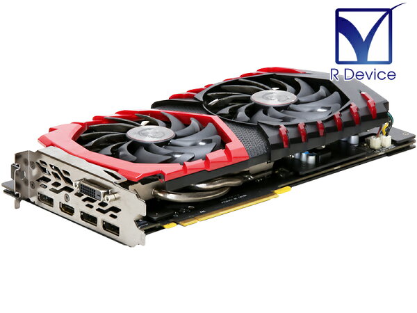 Micro-Star International GeForce GTX 1060 6.0GB Dual-Link DVI-D/HDMI/DisplayPort *3 PCI Express 3.0 x16 GTX 1060 GAMING X 6G【中古グラフィックボード】