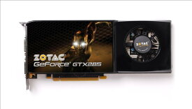 ZOTAC GeForce GTX285 1GB 512BIT DDR3 ZT-285E3LG-FSP【中古】