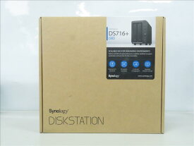 Synology DiskStation DS716+　1.6GHzクアッドコア CPU 2GBメモリ搭載 高性能2ベイNASサーバー【新品未使用】