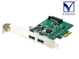 USB3-PEX2 I-O DATA USB3.0/2.0 インターフェイスボード PCI Express x1 対応【中古】