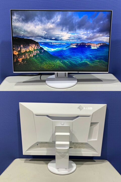楽天市場】【使用少な目！】EIZO FlexScan EV2456-WT 24.1インチ 4辺 