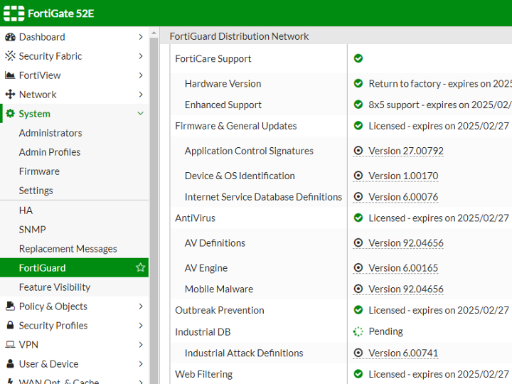 楽天市場】FortiGate-52E Fortinet デスクトップ型セキュア SD-WAN