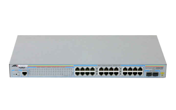 楽天市場】Allied Telesis CentreCOM GS924M ギガビット 