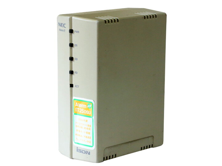楽天市場】Aterm IT25DSU (PC-IT25D1) NEC ターミナルアダプタ/ISDN 